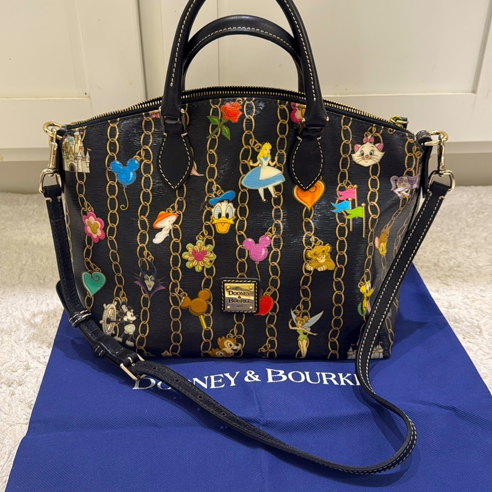 Disney charm dooney & Bourne large domed purse